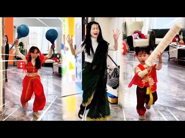 【斗罗大陆】唐舞桐一家被坏人追击！下秒拿起武器反击~#唐三#小舞#唐舞桐 #印度