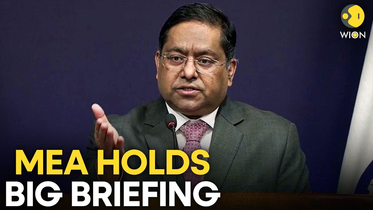 MEA LIVE: Indian Ministry of External Affairs Hold BIG Media Briefing | WION Live