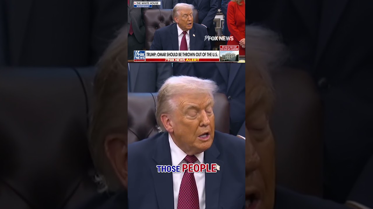 Ilhan Omar should be THROWN OUT of US, Trump says #foxnews #news #us #fox