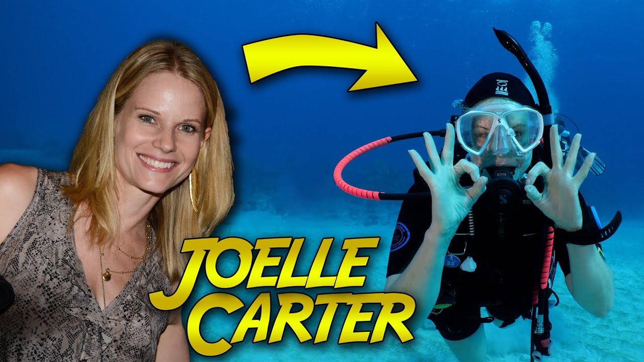 Diving with MOVIE STAR Joelle Carter!