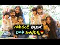 Tollywood hero Gopichand family moments