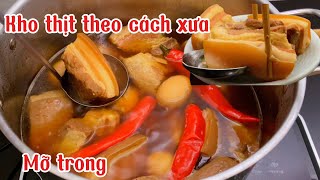 THỊT KHO TRỨNG THEO BÍ QUYẾT MẸ CHỒNG (ngon xuất sắc)