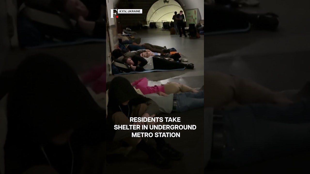 Ukrainians Hide Underground as Explosions Rock Kyiv | Subscribe to Firstpost | N18G