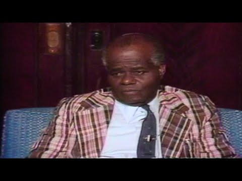 screenshot of youtube video titled Dr. John Henrick Clark - Harlem, Part 2 | For the People (1980)