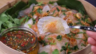 Bánh bột lọc trần - Vỏ bánh trong, dai vừa phải, để sang hôm sau vẫn rất ngon