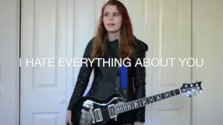 Three Days Grace - I Hate Everything About You (Guitar Cover)