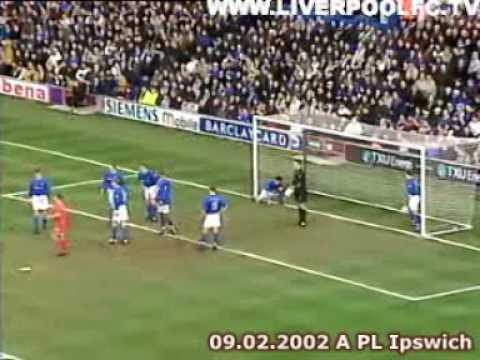 sami hyypia: goals in liverpool in 10 years