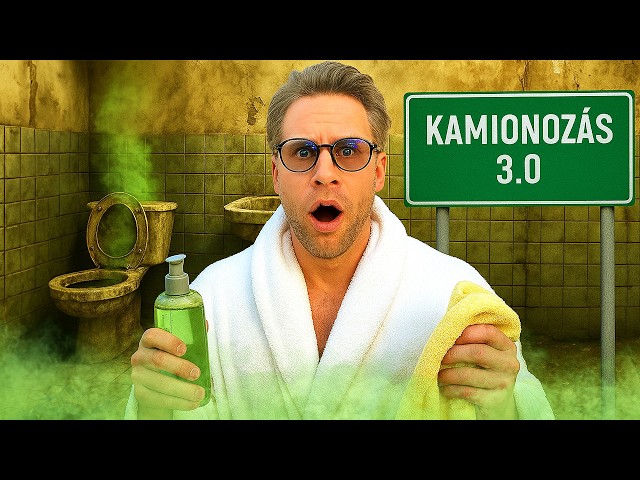 3 Napig Egy KAMIONOSSAL ÖSSZEZÁRVA Éltem ÚJRA! ( IRÁNY ANGLIA )