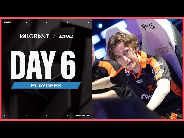 VALORANT at EWC 25 - Day 6 - Playoffs