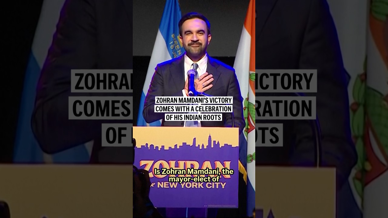Zohran Mamdani’s victory comes with a celebration of his Indian roots
