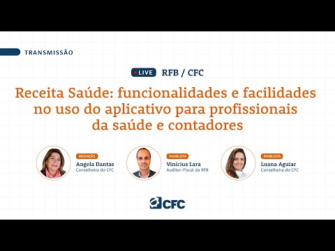 Receita Saúde: funcionalidades e facilidades no uso do APP para profissionais da saúde e contadores