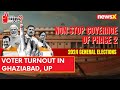 Voter Turnout in Ghaziabad, UP | Voting Underway on 8 Seats in UP | 2024 Lok Sabha Polls