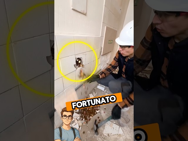 Trova SOLDI spaccando il MURO😱 #virale