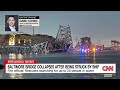 Video shows moment a Baltimore bridge collapses after ship collision(CNN) - 08:57 min - News - Video