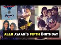 Watch: Allu Arjun son Ayaan's 5th birthday celebrations