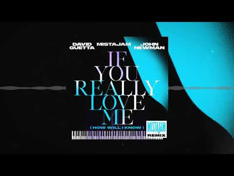 David Guetta x MistaJam x John Newman - If You Really Love Me [MistaJam remix]