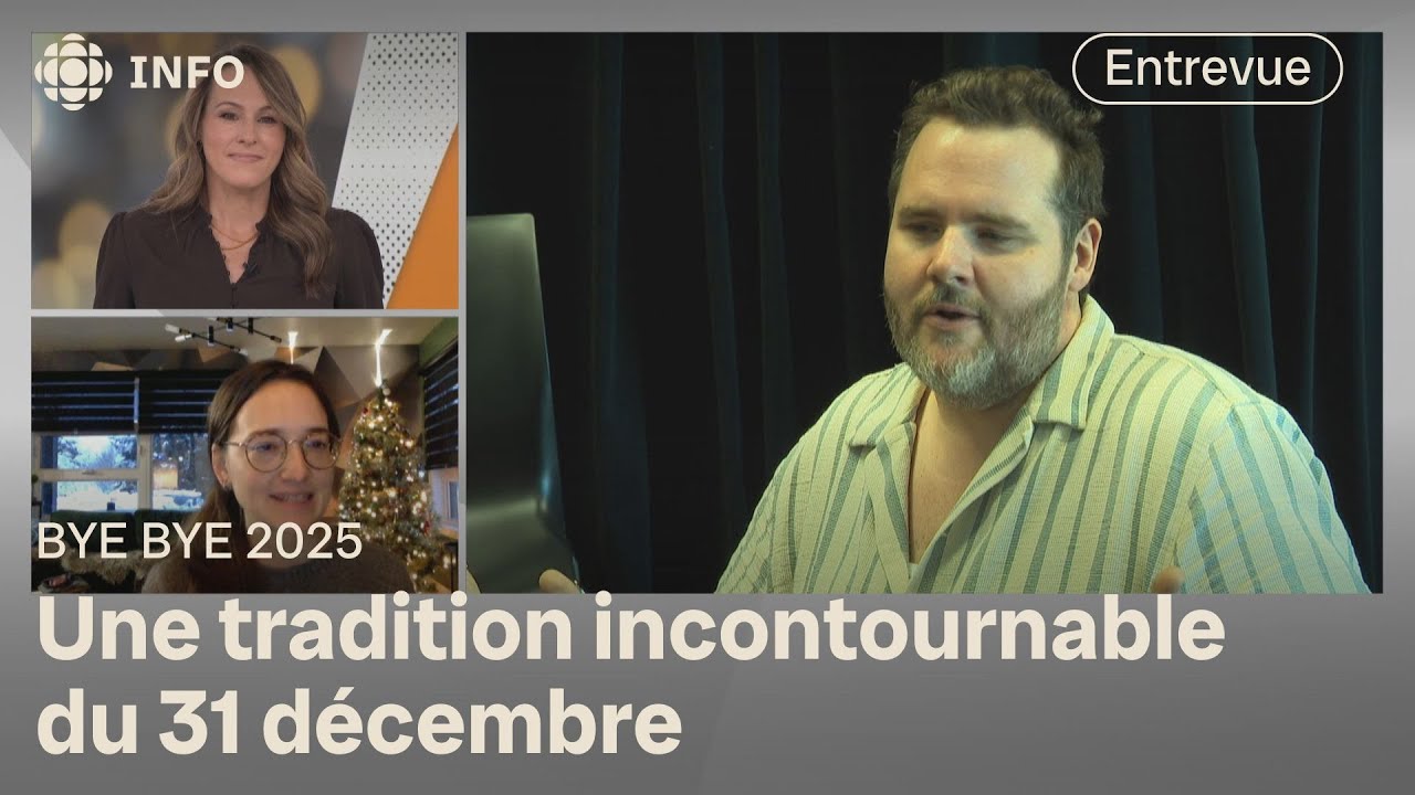 Bye bye 2025 : une nouvelle équipe derrière la tradition du 31 décembre