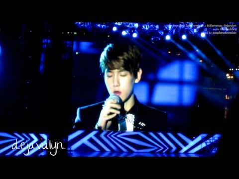 121123 SMTOWN SG Open Arms - Ryeowook, Onew, Baekhyun, Chen {fancam edited mix}