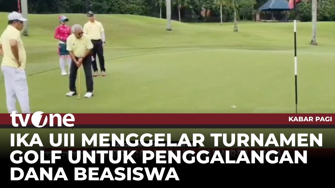 Dukung Pemerataan Pendidikan, IKA UII Gelar Open Golf Tournament & Charity Beasiswa | tvOne