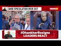 Jagdeep Dhankhar Resigns as Vice President Citing Health; Congress Alleges Deeper Reasons  - 04:58 min - News - Video