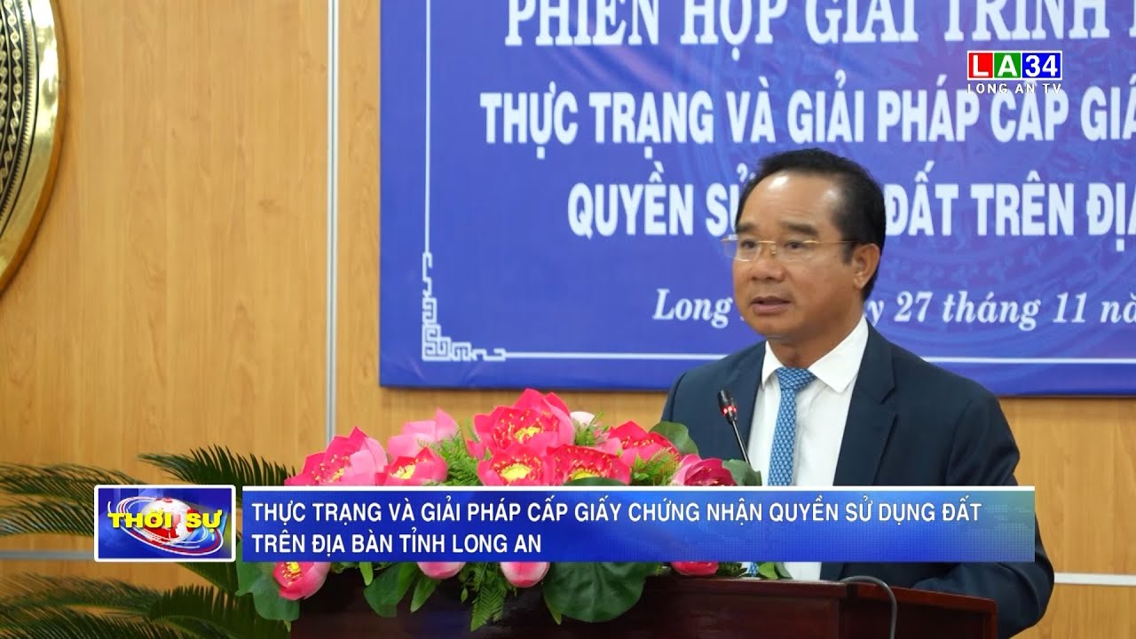 Thực trạng và giải pháp cấp Giấy chứng nhận quyền sử dụng đất trên địa bàn tỉnh Long An