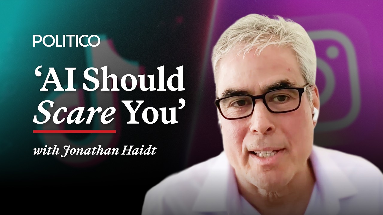Jonathan Haidt helped ignite a global revolt against social media. Now, he’s coming for AI.