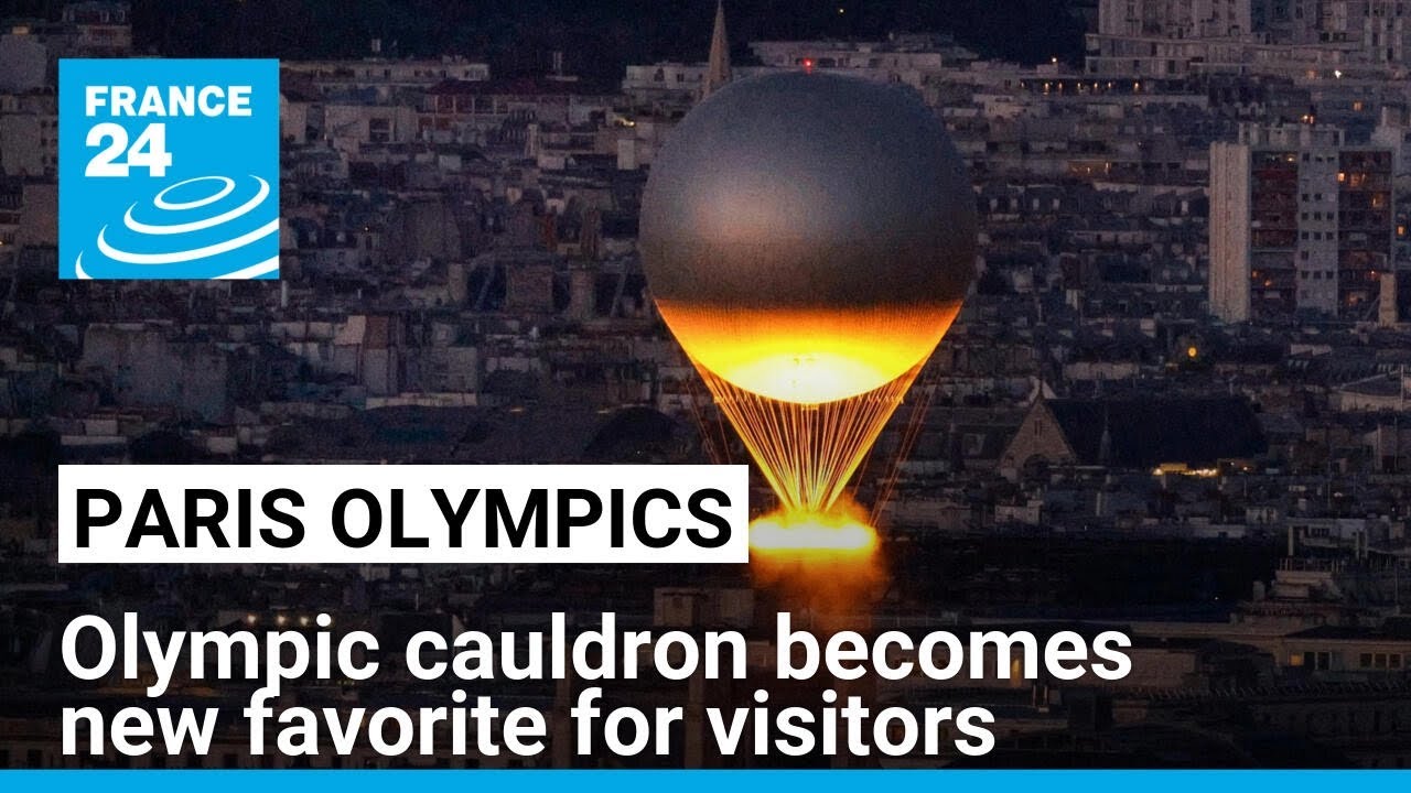 Olympic cauldron becomes new favorite for Olympics visitors • FRANCE 24 English