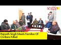Rajnath Singh Meets Families Of Civilians Killed | Defence Minister Visits Poonch | NewsX
