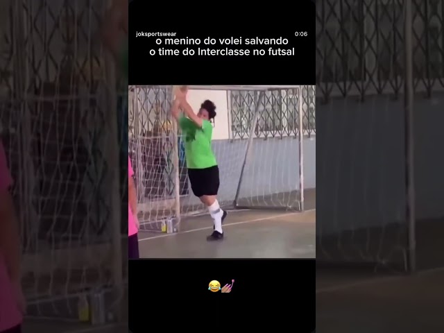 E JOGOU BEM #voleibol #futebol #futebolbrasileiro #futsal #goleiro #shorts #short #shortvideo