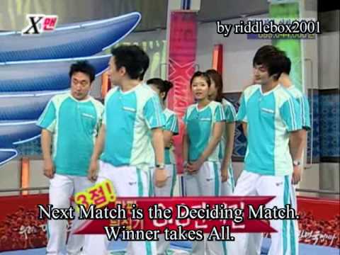 Funny Elimination Game PART 10 ( eng sub ) ( feat. H.O.T. Tony Ahn + Lee Hyuk Jae )