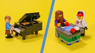 10 EASY and SIMPLE LEGO IDEAS!!