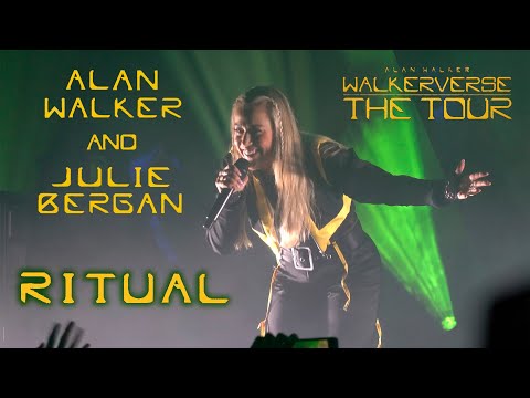 Alan Walker & Julie Bergan - Ritual (old version) live at London Brixton (4K)