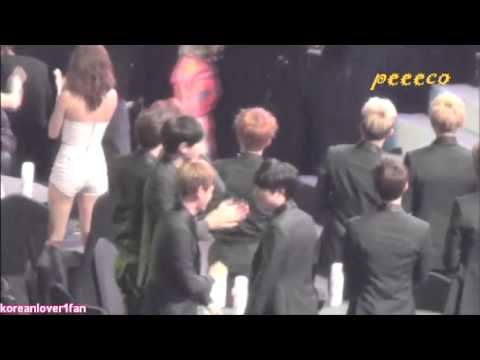 140212 EXO when IU WON!EXOU!