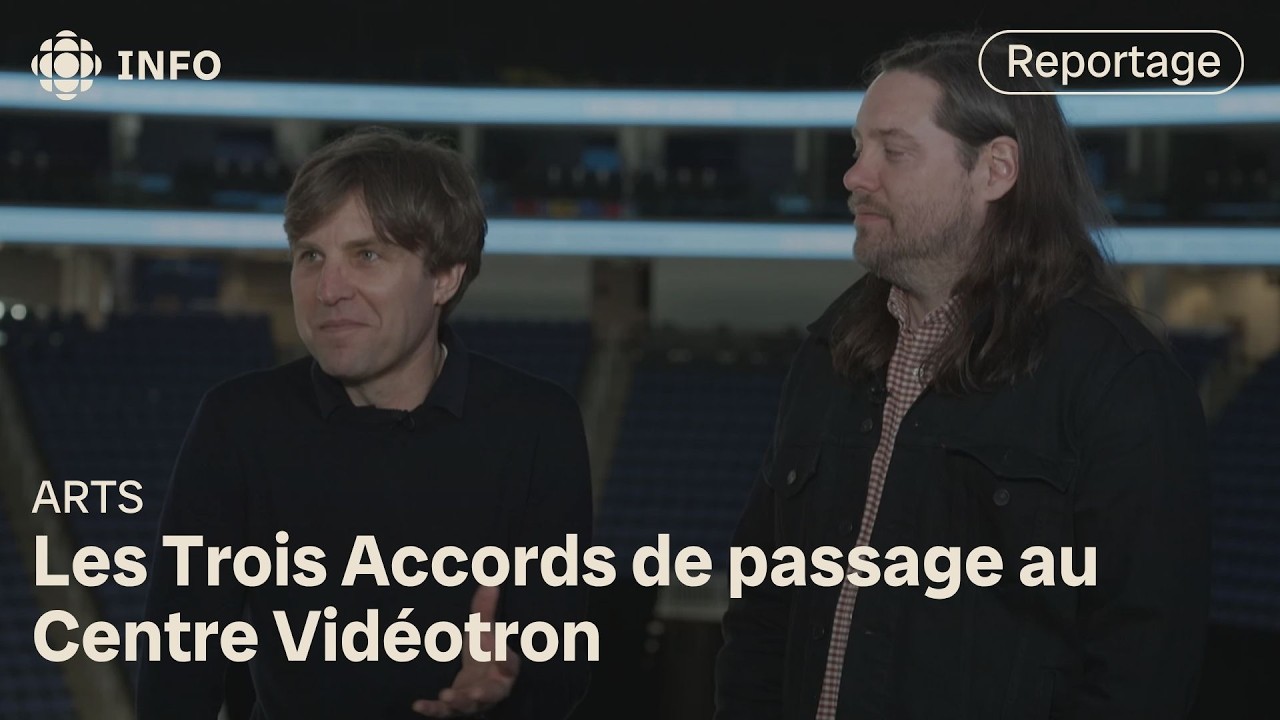 Les Trois Accords au Centre Vidéotron pour leurs 30 ans de carrière