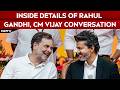 New TN CM | Congress Leader Shares Details Of Rahul Gandhi And CM Vijay Conversation