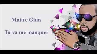 maitre gims tu vas me manquer mp3