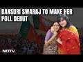 BJP List 2024: Sushma Swaraj's Daughter, Bansuri Swaraj, To Make Her Poll Debut