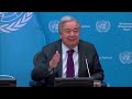 UN chief vows immediate action on infiltration of Hamas in UN | REUTERS  - 01:16 min - News - Video