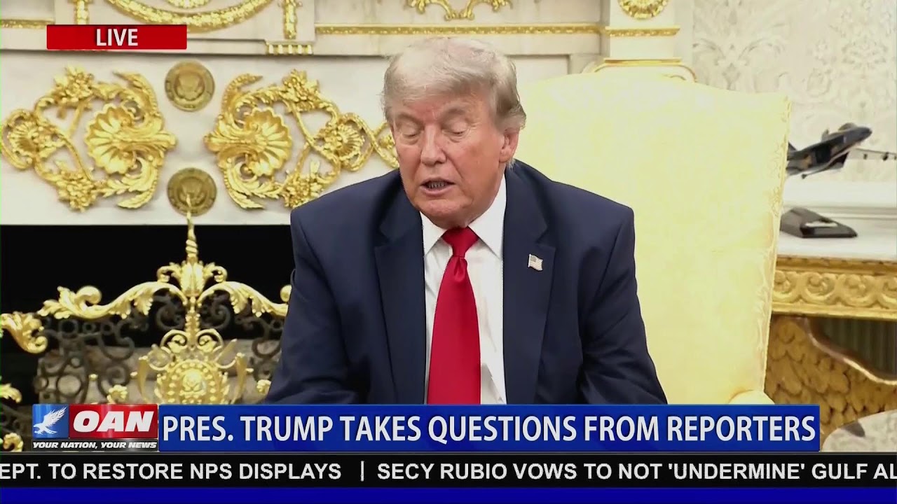 LIVE: President Trump Meets with Nato Secretary-General at Oval Office