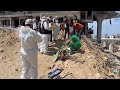 ‘The smell of death is everywhere’: Bodies exhumed from mass graves at Al Shifa Hospital  - 01:30 min - News - Video