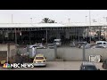 Dozens of Palestinian Americans cross Rafah border out of Gaza as fighting continues