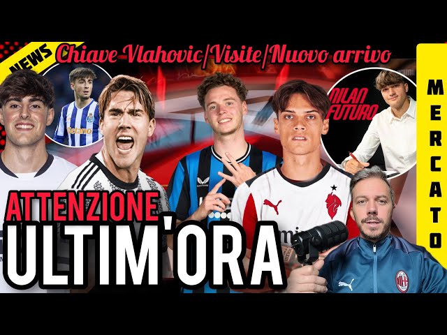 💣CLAMOROSA NEWS VLAHOVIC✅VISITE‼️NUOVO ARRIVO❌SLITTA ANNUNCIO👀ASPETTA IL MILAN⚠️JASHARI, JAVI GUERRA