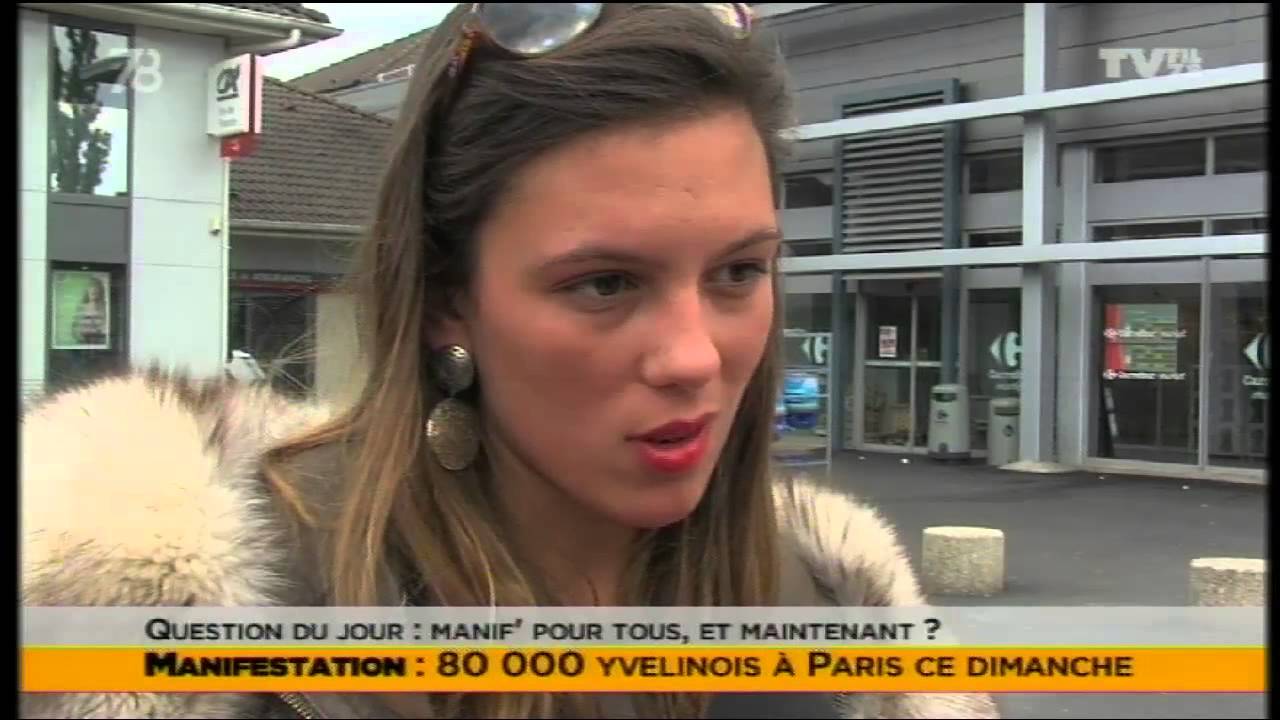 Le 7/8 – Des yvelinois dans les rues parisiennes contre le mariage pour tous