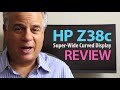 BEST ULTRA WIDE DISPLAY / MONITOR FOR EDITING & GRAPHICS! HP Z38c Review