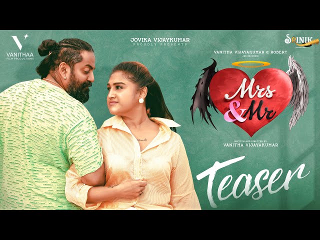 MRS & MR || Movie Teaser || Vanitha Vijaykumar & Robert || Jovika Vijaykumar