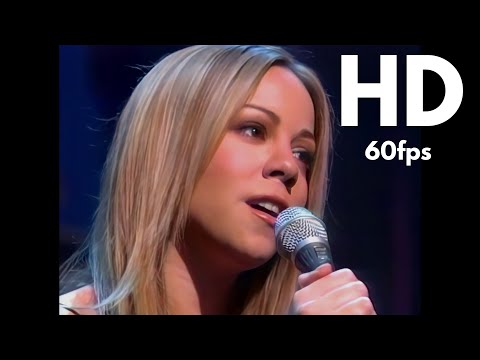 Mariah Carey - Butterfly | Live at David Letterman Show, 1997 (Remastered, 1080p60fps)