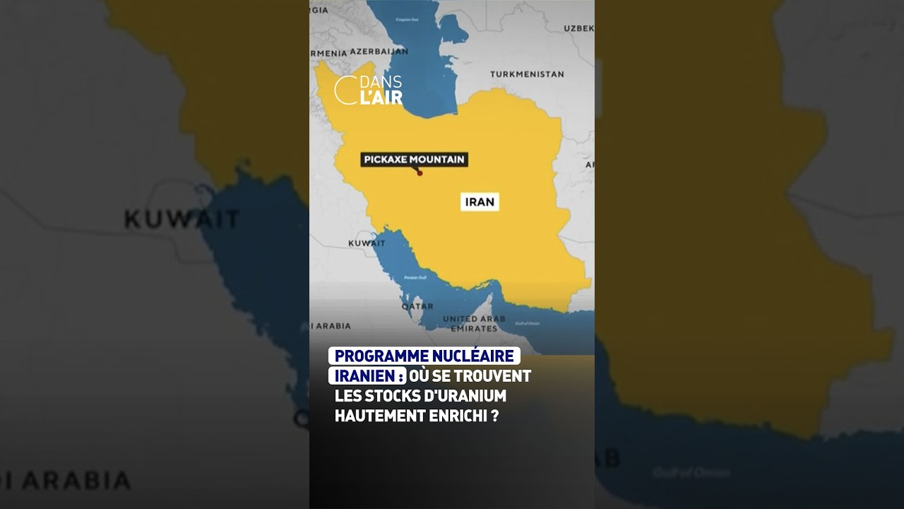 Nucléaire iranien : où se trouve l'uranium enrichi ?