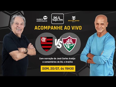 FLAMENGO x FLUMINENSE - Brasileirão Série A - 15ª rodada - 20/07/2025 - AO VIVO