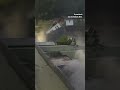 Video captures a house collapse next to Minnesota dam