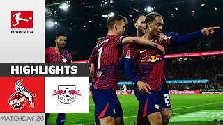 RB Runs Away With Goals! | 1. FC Köln — RB Leipzig 1-5 | Highlights | Matchday 26 – BL 2023/24